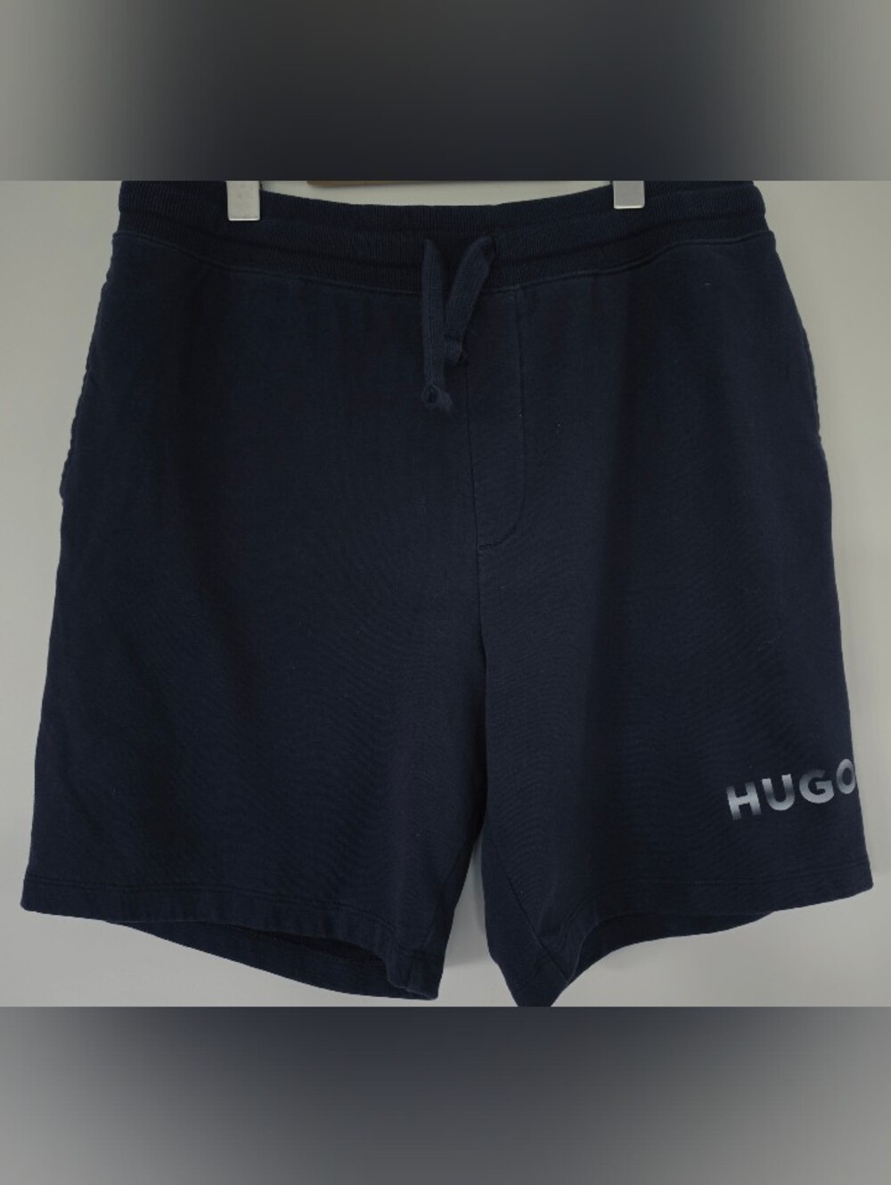 Hugo Boss Navy Drawstring Athletic Shorts. Men's XXL. JOGGER SHORT